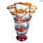 مزهرية سبروفي يوليسيس - زجاج منفوخ - زجاج مورانو الأصلي OMG