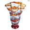 Sbruffi Vase Ulysses- Geblasenes Glas - Original Murano Glas OMG