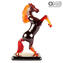 Quarter horse - Red - Original Murano Glass OMG