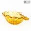 Amber Centerpiece-Baleton-오리지널 Murano Glass OMG