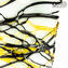 إناء فيلانتي - في مهب - زجاج مورانو الأصلي OMG