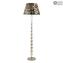 Orchid Floor Lamp - Blown Original Murano Glass