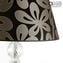 Orchid Floor Lamp - Blown Original Murano Glass