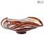 Sbruffi Plate Kyros - Bowl Glass - Original Murano Glass OMG