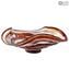 Тарелка Sbruffi Kyros - Bowl Glass - Original Murano Glass OMG