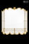 Marzio - Espejo veneciano de pared - Cristal de Murano