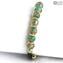 Bracelet Serena - with Avventurina - Original Murano Glass OMG