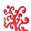 Pisapapeles Árbol de la Vida - con millefiori - Cristal de Murano original