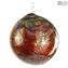 Set of 3 Christmas Balls - Color Mix - Murano Glass Xmas