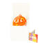 Orange Christmas Ball-Dot Fantasy-Original Murano Glass OMG