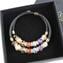 Pulseira Serena Double - multicolor com Avventurina - Original Murano Glass OMG