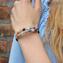 Armband Serena Double - mehrfarbig mit Avventurina - Original Murano Glass OMG