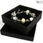 Pandoralike Bracciale - Italian Style - Vetro di Murano Originale OMG