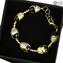 Pulsera Venus - Cristal de calcedonia - Cristal de Murano original OMG