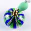 Bottle Perfume Atomizer Blue & Green Avventurine - Different sizes and Color - Murano Glass