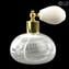 Bottle Scent Atomizer - White Filigree - Original Murano Glass OMG