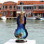 Glasvioline - Skulptur aus Kalzedonglas - Original Murano Glass Omg