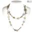 Parure Crystal - Collezione Antica Murrina - vetro di Murano