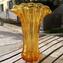 Vase à Fleurs - Ambre & Or - Verre de Murano Original OMG