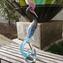 Male Royal Heron - Escultura de vidrio - Vidrio de Murano original OMG