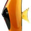 Amber MoonFish - Sumergido - Cristal de Murano original