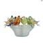 12 Sparrows Nest - Cristal - Original Murano Glass OMG