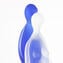 Blaue Liebhaber - Mattierte Oberfläche - Original Murano Glass OMG