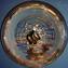 Disc on Stand Tischlampe - Sky - Original Murano Glass