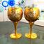 2件Trefuochi琥珀玻璃杯-You＆Me-Murano原始玻璃杯