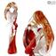 Sbruffi Lovers Sculpture - OneLove - Original Murano Glass