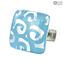 Bague Charming - Bleu clair - Verre de Murano original OMG