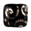 Bague Charming - Noir - Verre de Murano Original OMG