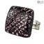 Ring Charming - Purple - Original Murano Glass OMG