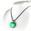 Pendentif - Verde Silver - Verre de Murano Orignal OMG