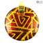 Pendant - Amber - Orignal Murano Glass OMG