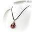 Drop pendant - Rosso - Original Murano Glass