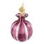 Botella Perfume - Bastones Violeta - Cristal de Murano Original