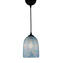 吊燈Millefiori-淺藍色-原裝Murano玻璃