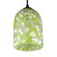 Hanging Lamp Millefiori - Green - Original Murano Glass