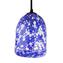 Lámpara colgante Millefiori - Azul - Cristal de Murano original