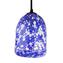 Lampe à suspension Millefiori - Bleu - Verre de Murano original