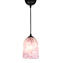 Lampe à suspension Millefiori - Rose - Original Murano