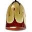 Hanging Lamp Drop - Red - Original Murano