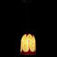 مصباح معلق - أحمر - مورانو الأصلي