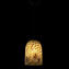 Web de lâmpada suspensa - Areia - Murano Original