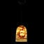Fantasia de lâmpada suspensa - laranja - Murano original