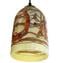 Hanging Lamp Fantasy - Orange - Original Murano