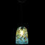 Lámpara colgante Mirò - Azul claro - Original Murano