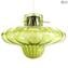Asia Lamp - Green - Original Murano Glass OMG