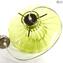 Asia Lamp - Green - Original Murano Glass OMG
